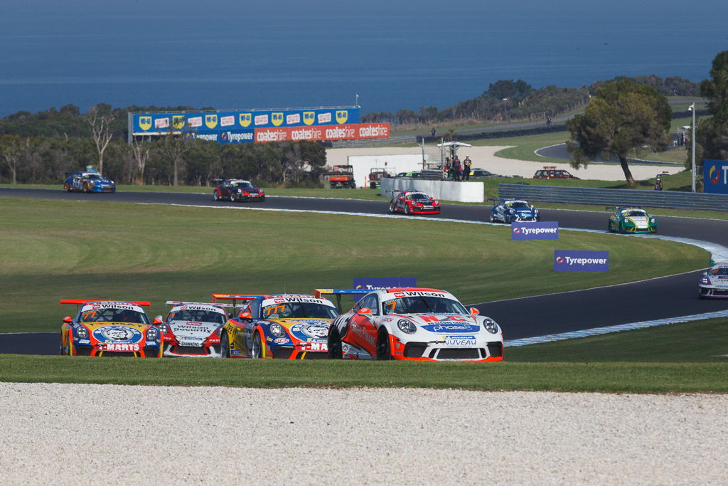 Jaxon Evans with McElrea Racing at Phillip Island