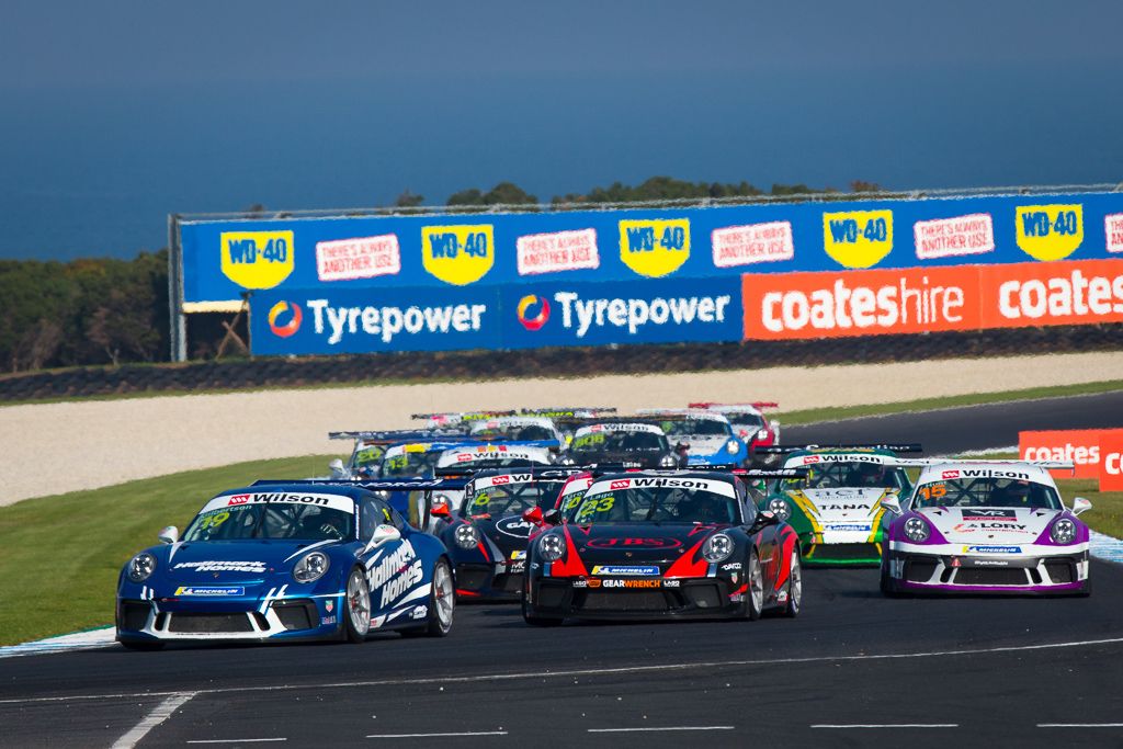 Anthony Gilbertson with McElrea Racing at Phillip Island