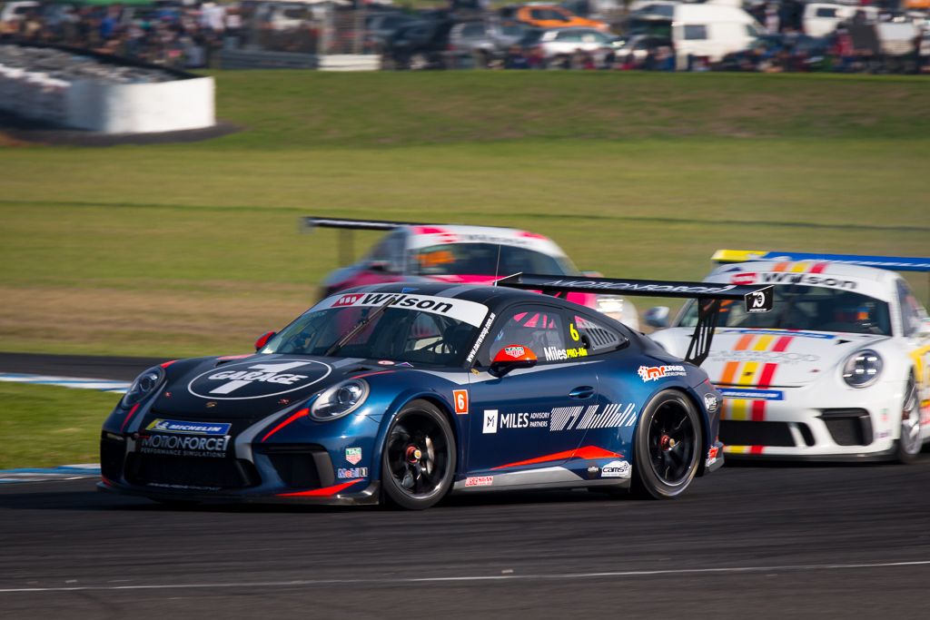 Tim Miles with McElrea Racing at Phillip Island