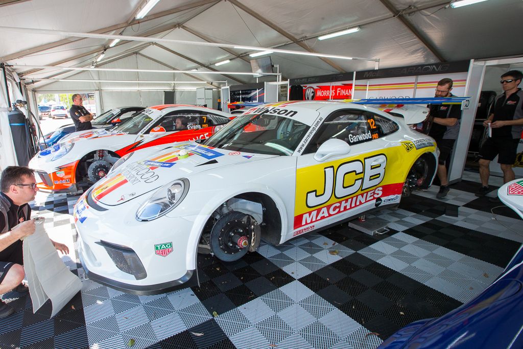 McElrea Racing at the Porsche Carrera Cup Darwin Hidden Valley Circuit