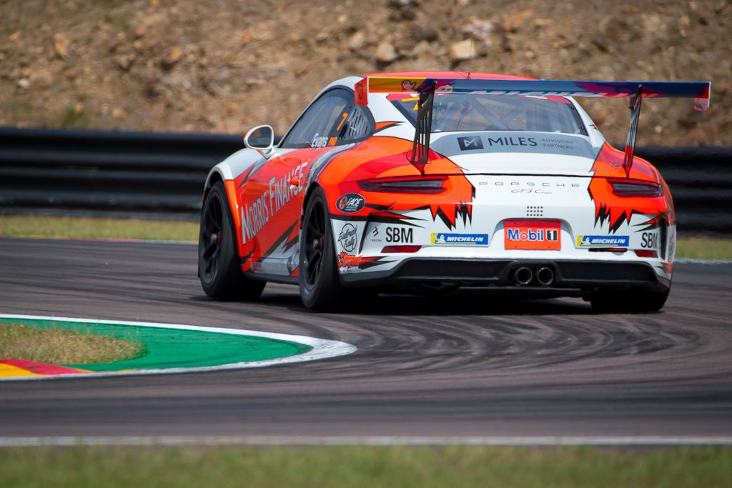 Jaxon Evans with McElrea Racing at the Porsche Carrera Cup Darwin Hidden Valley