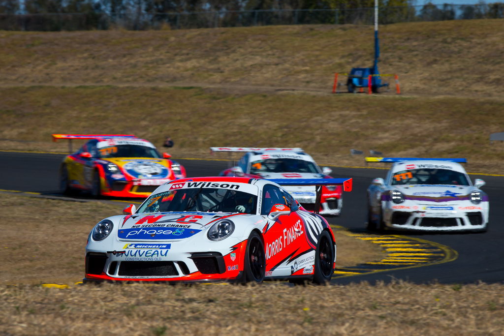 Jaxon Evans with McElrea Racing at Sydney Motorsport Park for round 5 of the 2018 Porsche Carrera Cup