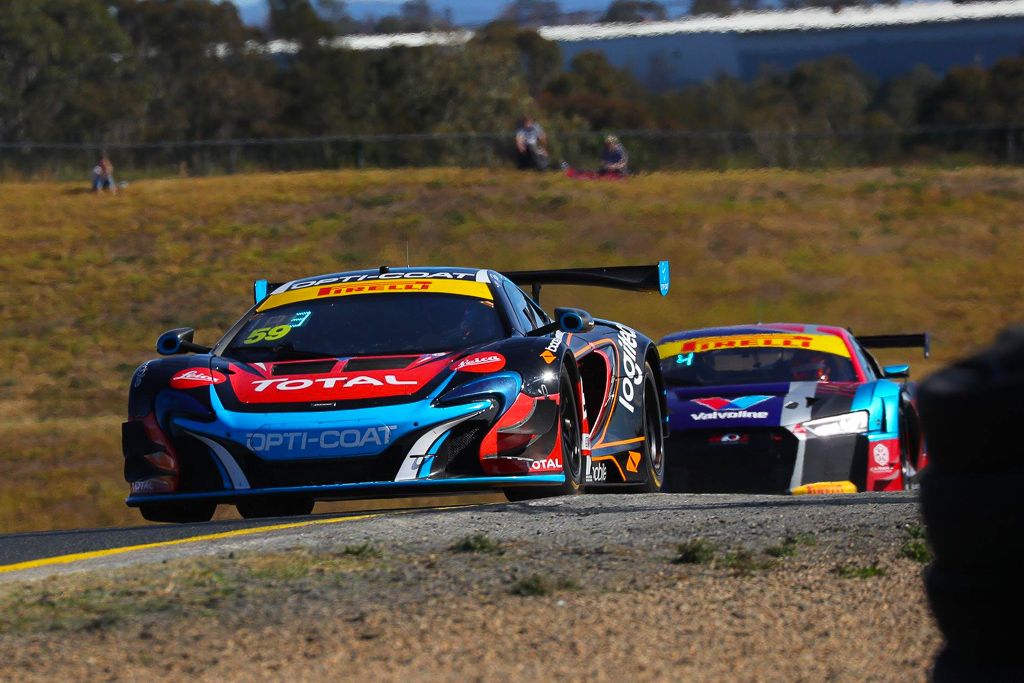 Fraser Ross with McElrea Racing at Sydney Motorsport Park for round 5 of the 2018 Australian GT championship