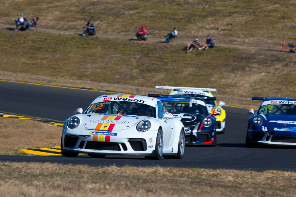 Adam Garwood with McElrea Racing at Sydney Motorsport Park for round 5 of the 2018 Porsche Carrera Cup