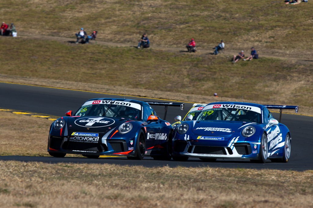 Anthony Gilbertson with McElrea Racing at Sydney Motorsport Park for round 5 of the 2018 Porsche Carrera Cup