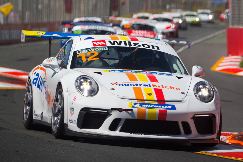 Adam Garwood with McElrea Racing at Surfers Paradise for round 8 of the 2018 Porsche Carrera Cup Championship