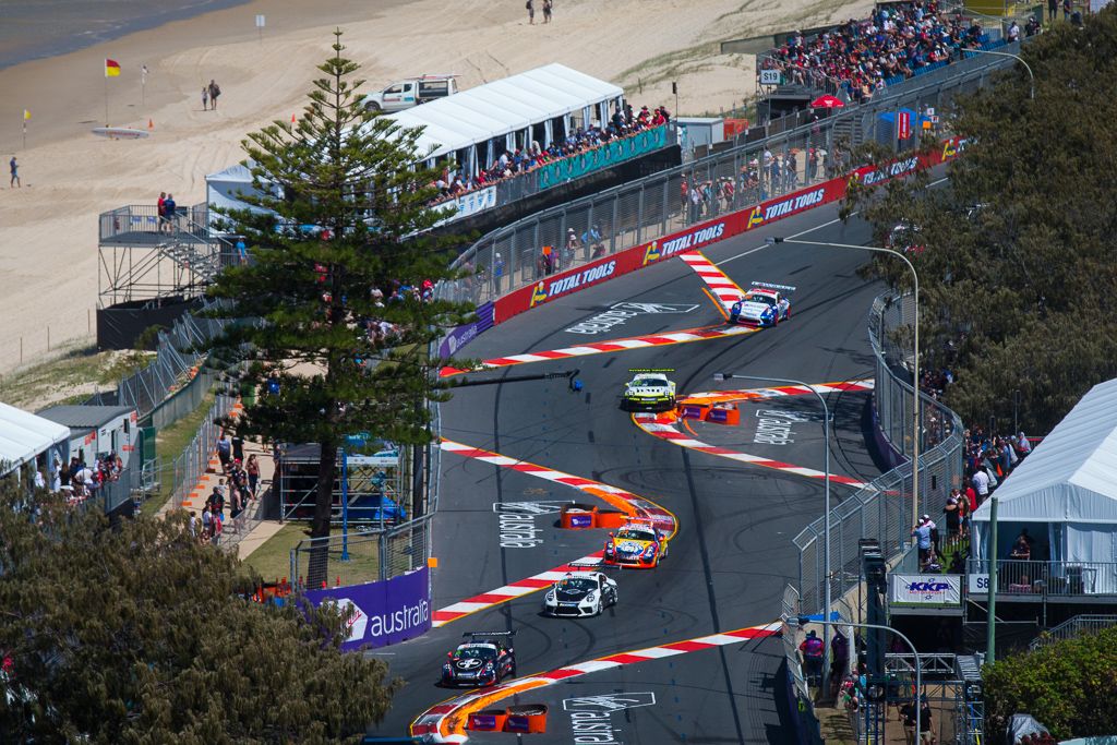 Tim Miles with McElrea Racing at Surfers Paradise for round 8 of the 2018 Porsche Carrera Cup Championship