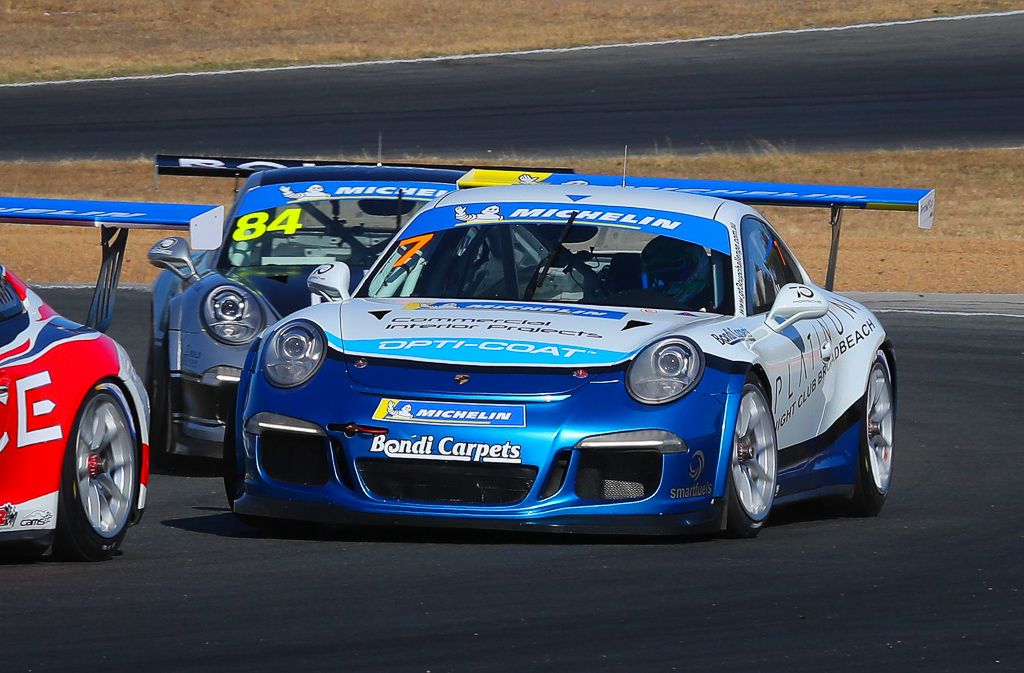 Jimmy Vernon with McElrea Racing at Queensland Raceway