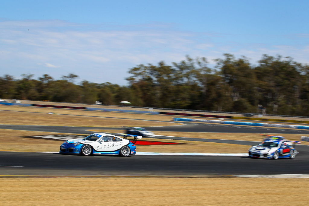 Jimmy Vernon with McElrea Racing at Queensland Raceway