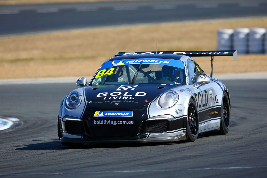 Brett Boulton with McElrea Racing at Queensland Raceway