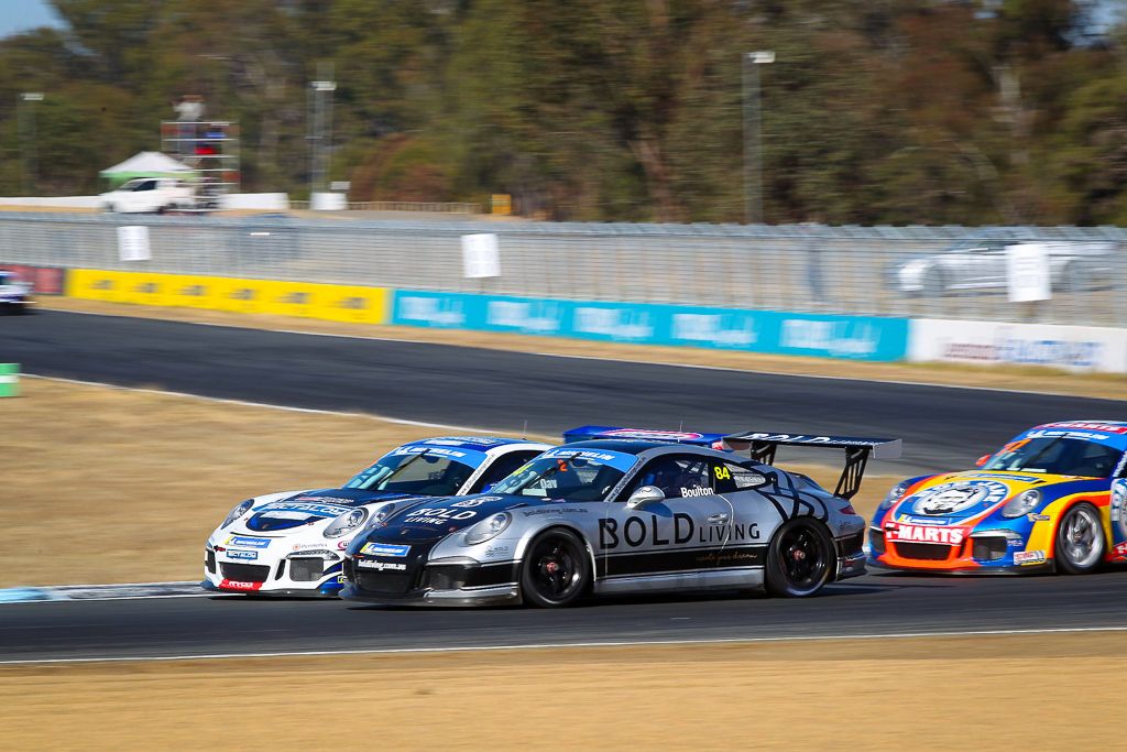 Brett Boulton with McElrea Racing at Queensland Raceway