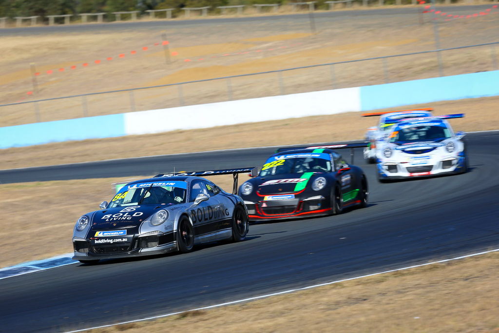 Brett Boulton with McElrea Racing at Queensland Raceway