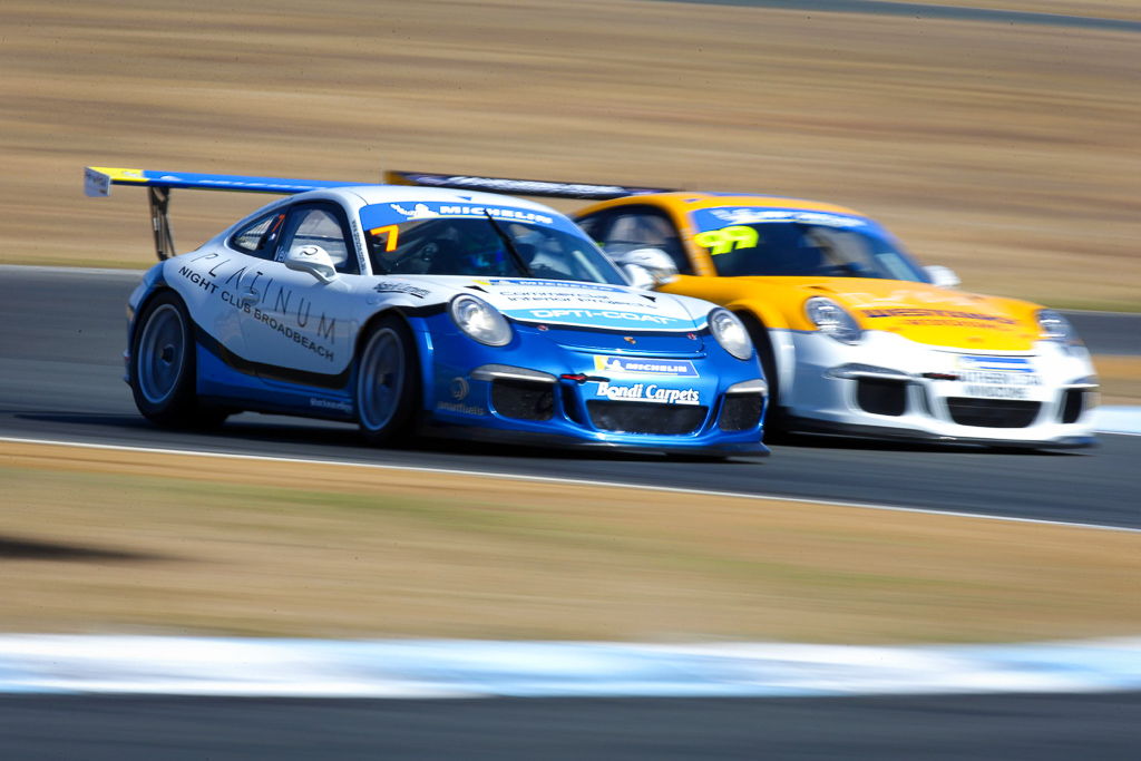 Jimmy Vernon with McElrea Racing at Queensland Raceway