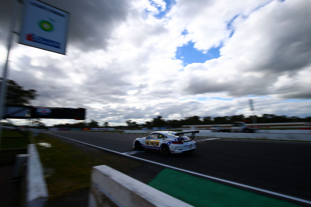 Michael Hovey with McElrea Racing at Winton for round 5 of the Porsche GT3 Cup Challenge