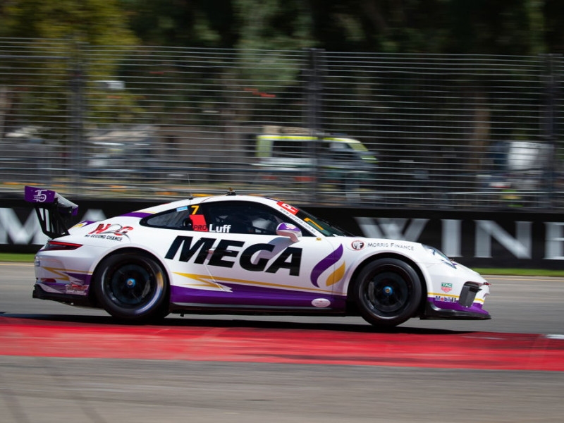Warren Luff #7 racing at Adelaide Street Circuit 2019