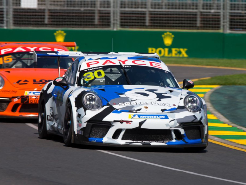 David Ryan #30 racing at Australian Grand Prix 2019