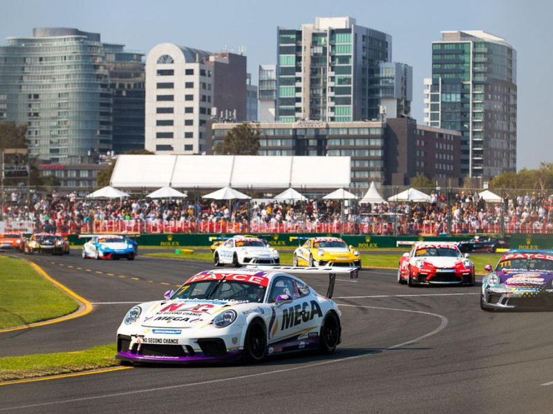 Warren Luff #7 racing at Australian Grand Prix 2019