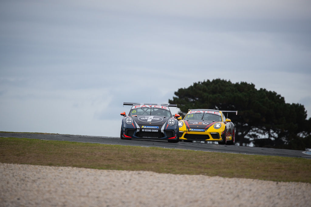 Tim Miles with McElrea Racing in the Porsche Carrera Cup at Phillip Island