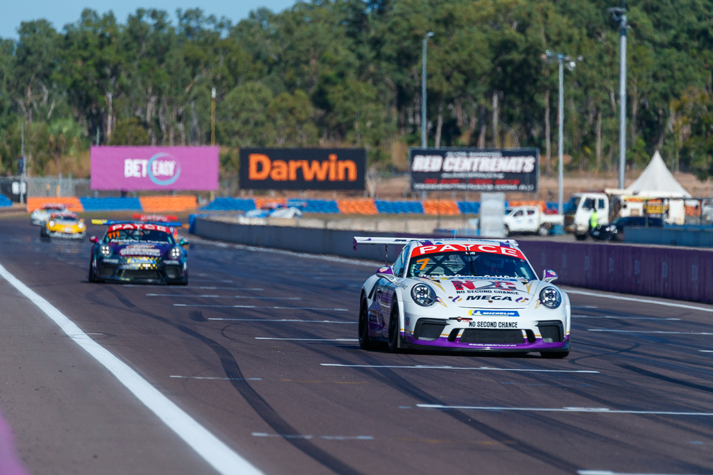 Warren Luff with McElrea Racing at Hidden Valley in Darwin