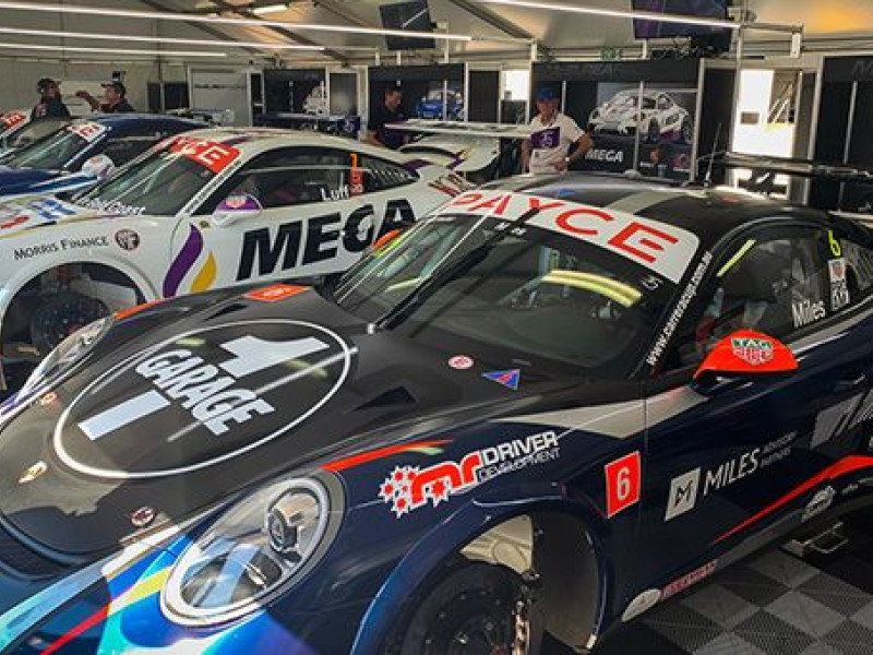 McElrea Racing crew at Hidden Valley Raceway 2019