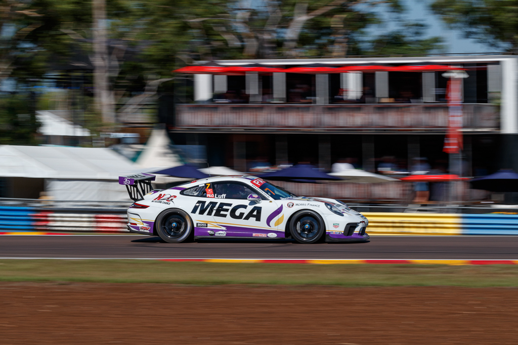 Warren Luff with McElrea Racing at Hidden Valley in Darwin