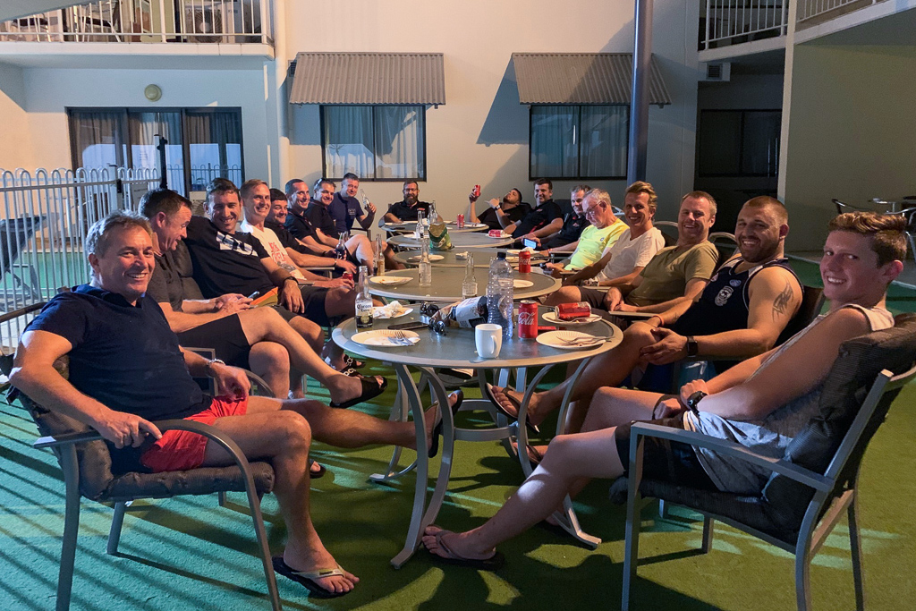 McElrea Racing drivers and crew at Hidden Valley Raceway 2019