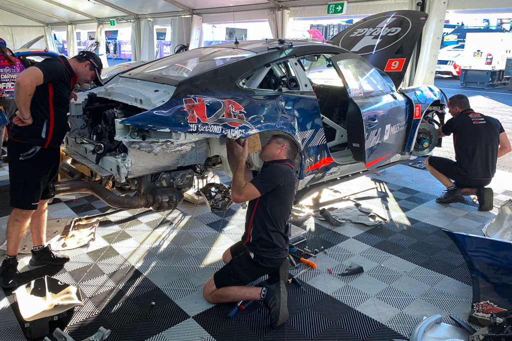 Tim Miles with McElrea Racing at Hidden Valley in Darwin