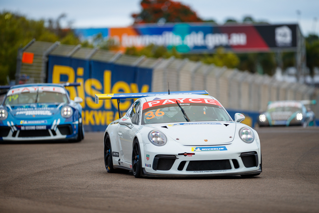 Cooper Murray with McElrea Racing in the Porsche Carrera Cup at Townsville