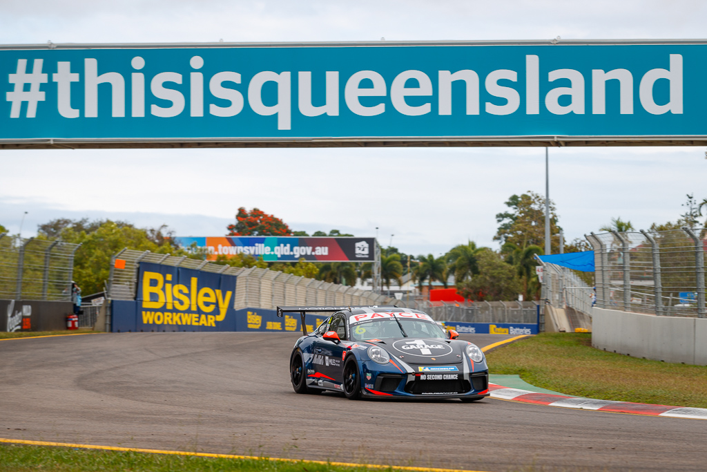 Tim Miles with McElrea Racing in the Porsche Carrera Cup at Townsville