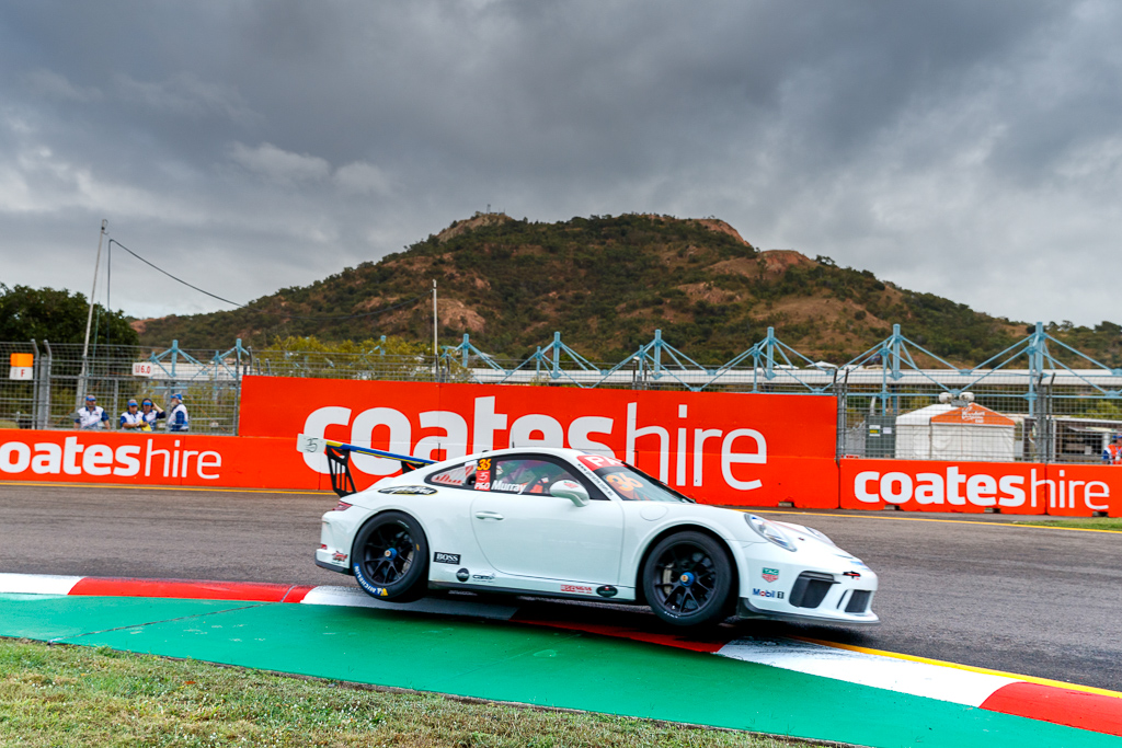 Cooper Murray with McElrea Racing in the Porsche Carrera Cup at Townsville