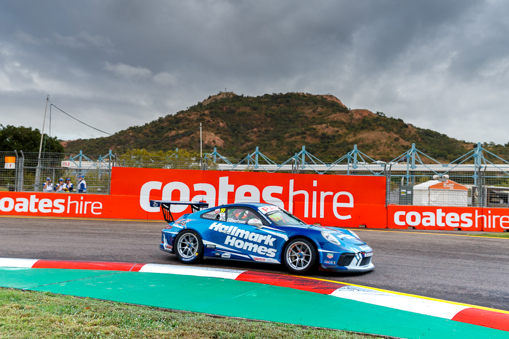 Anthony Gilbertson #19 racing at Townsville Street Circuit 2019