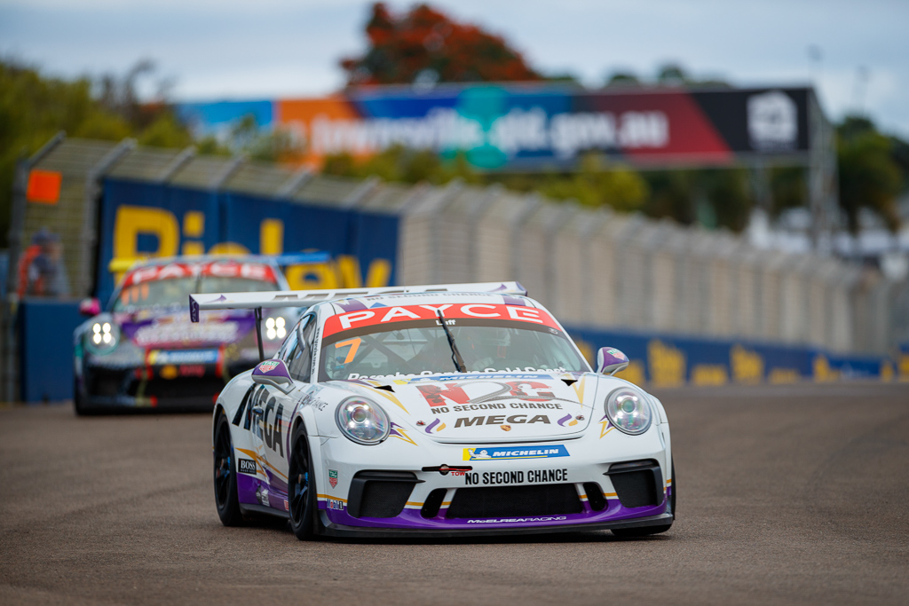 Warren Luff #7 racing at Townsville Street Circuit 2019