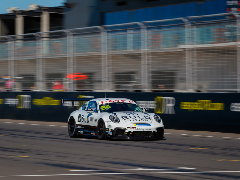 Brett Boulton #84 racing at The Bend Motorsport Park 2019