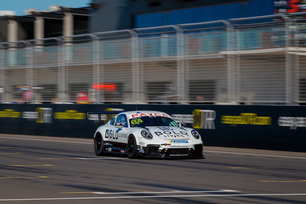 Brett Boulton #84 racing at The Bend Motorsport Park 2019
