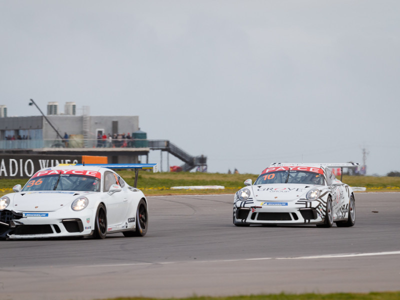 Cooper Murray #36 racing at The Bend Motorsport Park 2019