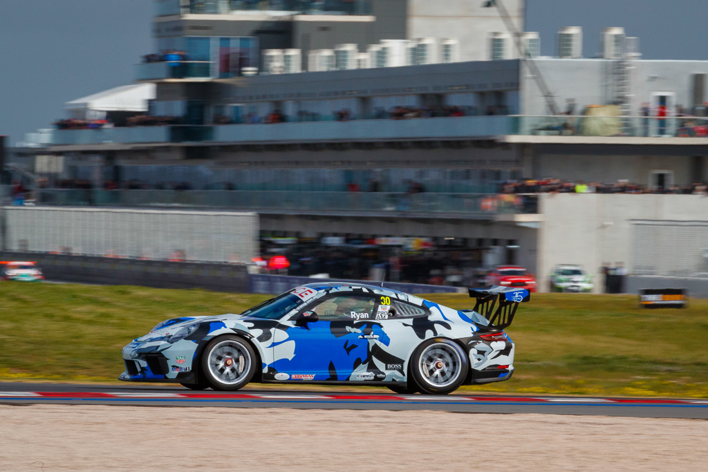 David Ryan #30 racing at The Bend Motorsport Park 2019