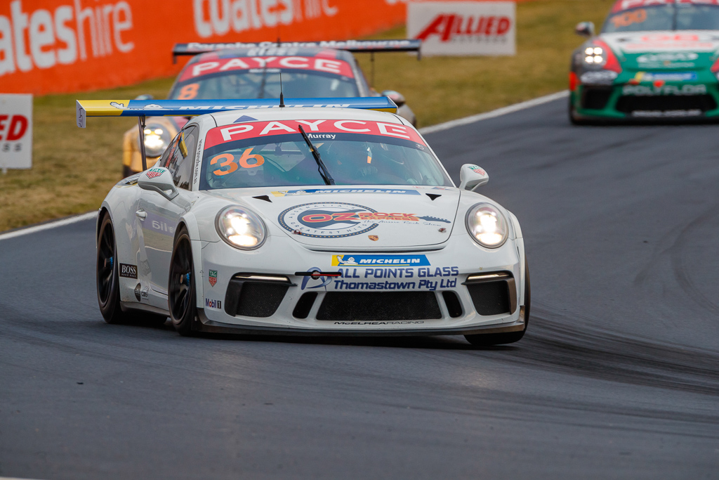 Cooper Murray with McElrea Racing in the Porsche Carrera Cup at Bathurst