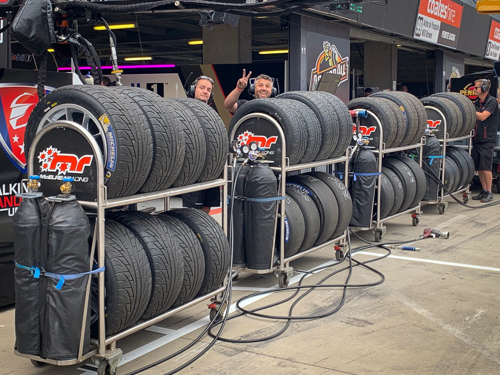 McElrea Racing crew at Mount Panorama Circuit Bathurst 2019