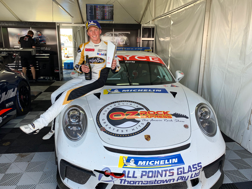 Cooper Murray #36 racing at Mount Panorama Circuit Bathurst 2019