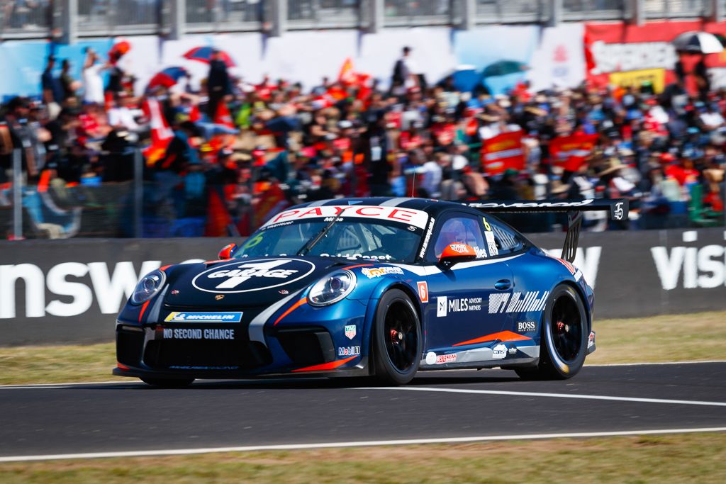 Tim Miles #6 racing at Mount Panorama Circuit Bathurst 2019