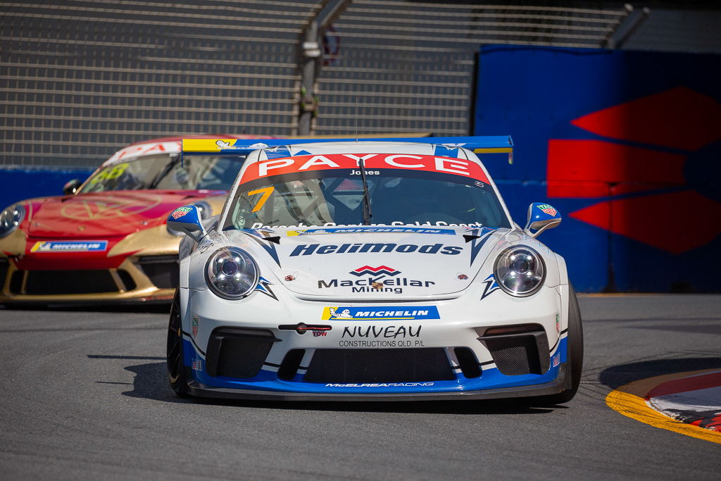 Harri Jones with McElrea Racing in the Porsche Carrera Cup at Surfers Paradise