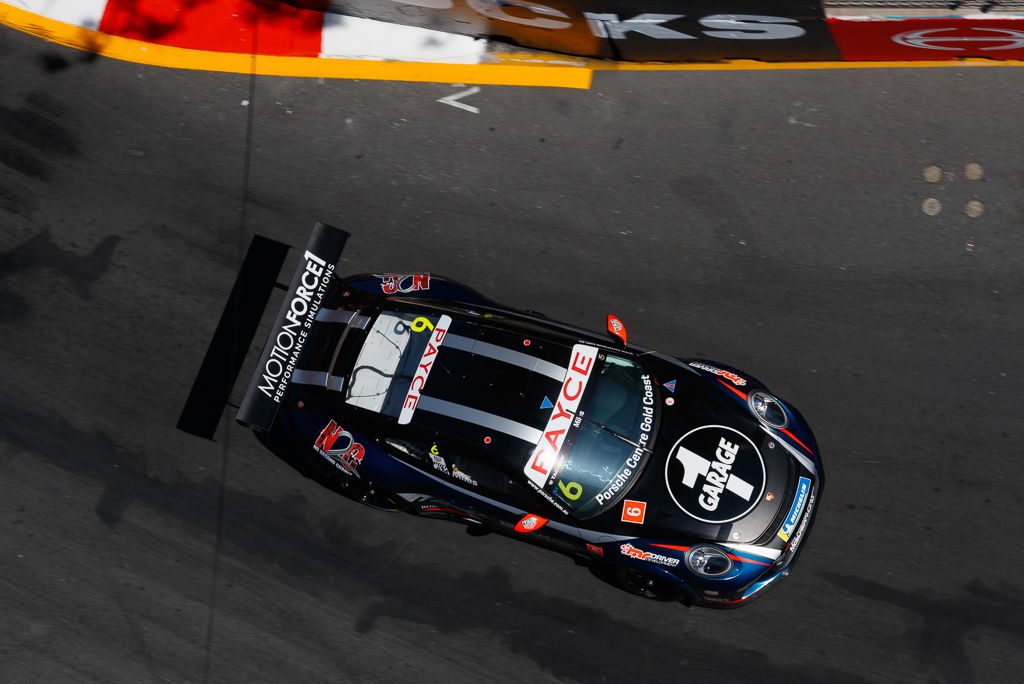 Tim Miles with McElrea Racing in the Porsche Carrera Cup at Surfers Paradise