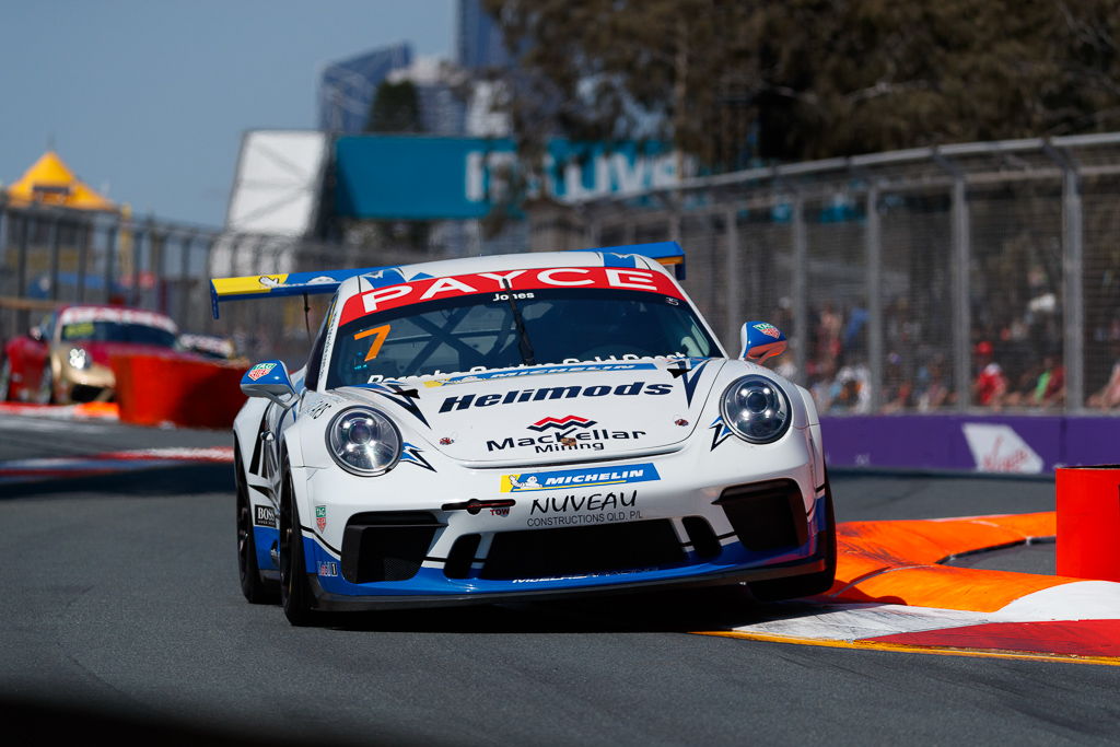 Harri Jones with McElrea Racing in the Porsche Carrera Cup at Surfers Paradise