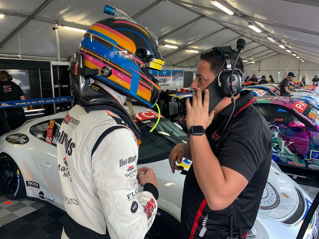 McElrea Racing in the Porsche Carrera Cup at Surfers Paradise