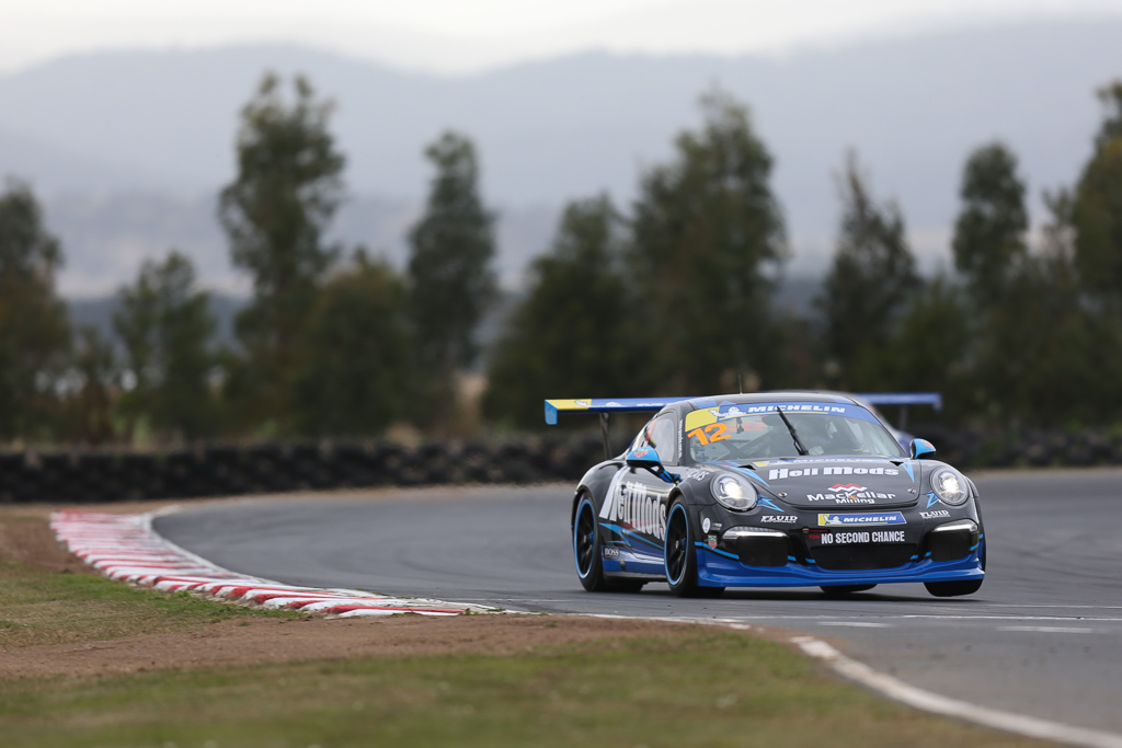 Harri Jones #12 racing at Symmons Plains Raceway 2019