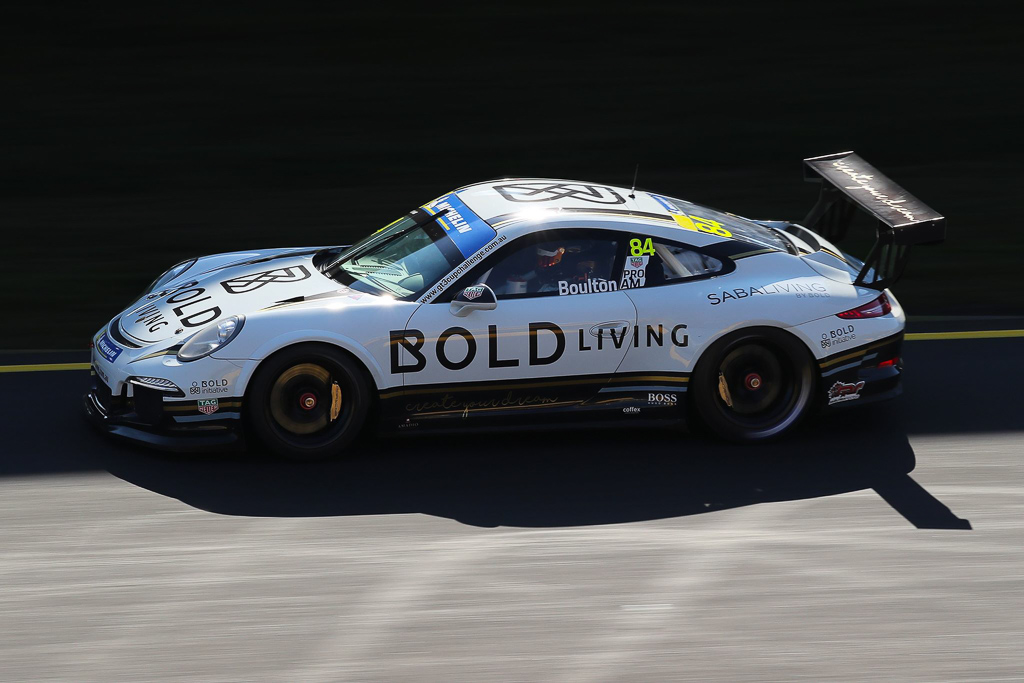 Brett Boulton at Sydney Motorsport Park with McElrea Racing for Round 2 of the Porsche GT3 Cup Challenge