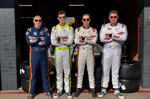 McElrea Racing drivers at Sydney Motorsport Park 2019