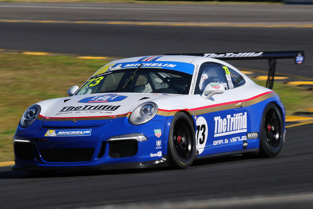 Michael Hovey at Sydney Motorsport Park with McElrea Racing for Round 2 of the Porsche GT3 Cup Challenge