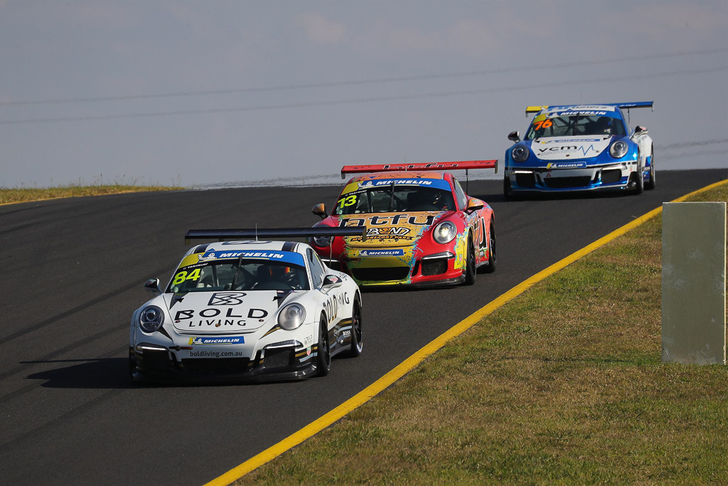 Brett Boulton #84 racing at Sydney Motorsport Park 2019