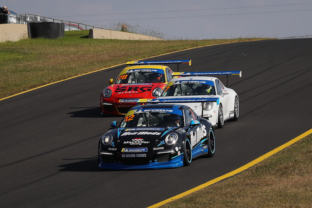 Harri Jones at Sydney Motorsport Park with McElrea Racing for Round 2 of the Porsche GT3 Cup Challenge